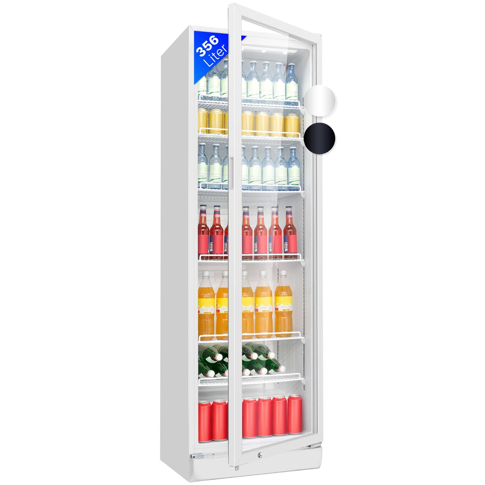 71E5fkNmBAL Bomann® Getränkekühlschrank KSG 7351 – 347 L, Glastür, 6 verstellbare Ablagen, LED, abschließbar – Bild 1