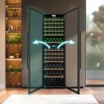 Cecotec Bolero GrandSommelier Duo 176 – Weinkühlschrank für 176 Flaschen, Dual-Temperatur, LED – Bild 7
