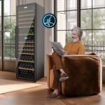Cecotec Bolero GrandSommelier Duo 176 – Weinkühlschrank für 176 Flaschen, Dual-Temperatur, LED – Bild 8