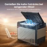 BougeRV Rocky2 65L Kompressor-Kühlbox Dual-Zone 12V/24V/230V mit App – Bild 5