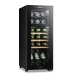 Klarstein Bovella 18 Duo+ Weinkühlschrank – 50 L, Zweizonen, Glastür