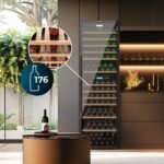 Cecotec Bolero GrandSommelier Duo 176 – Weinkühlschrank für 176 Flaschen, Dual-Temperatur, LED – Bild 2